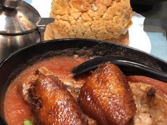 番茄浓汤鸡翅猪扒通粉-华嫂冰室(尖沙咀店)