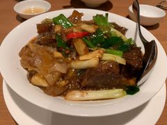 香葱炒半筋半肉-鼎泰丰(德基广场店)