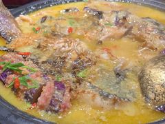 蒜香清江鱼-探鱼·鲜青椒爽麻烤鱼(领展购物广场店)