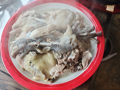 崂山泉水鸡-崂山水果园农家宴(泉水鸡店)