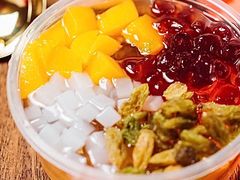 蜜桃乌龙冰粉-研卤堂香糯热卤(青秀航洋城店)