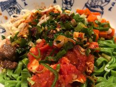 干拌菠菜面-汉唐宴长安食府