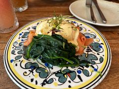 三文鱼班尼迪克-Alimentari早午餐(安福路店)