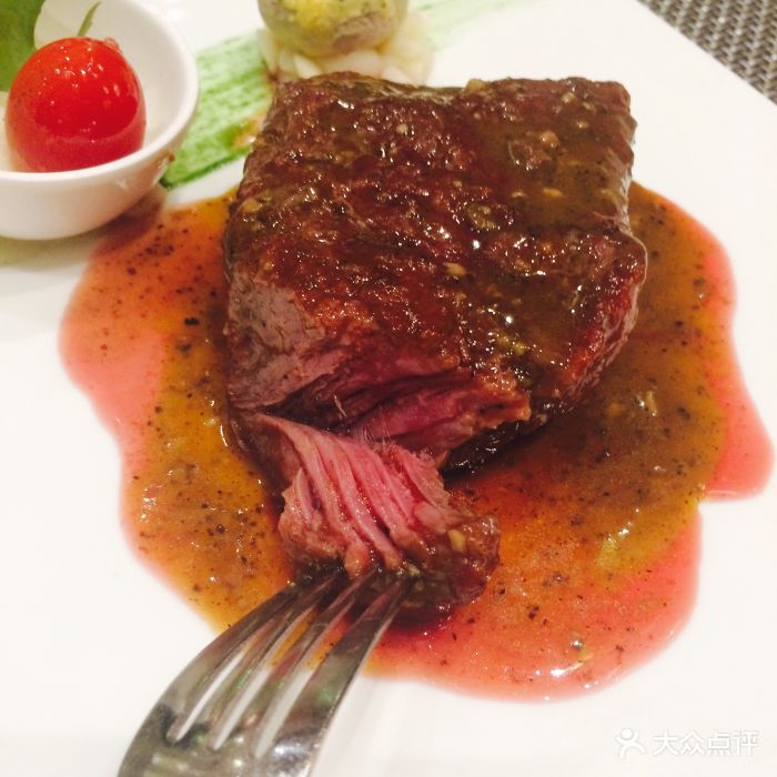 香草山西餐厅(徐汇汇金店)果木丹佛牛排图片 - 第25张