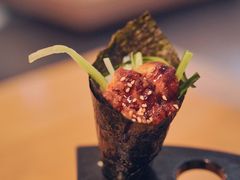 活鳗鱼手卷-Hatsune隐泉日式料理(SKP店)
