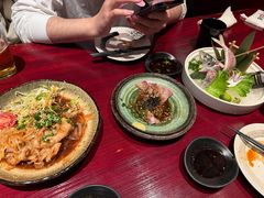 芝麻拌鰤鱼-九州酒场ひこぞう(1号店)