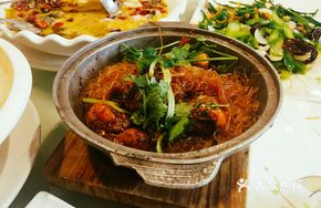 Sea Shrimp and Vermicelli Stew