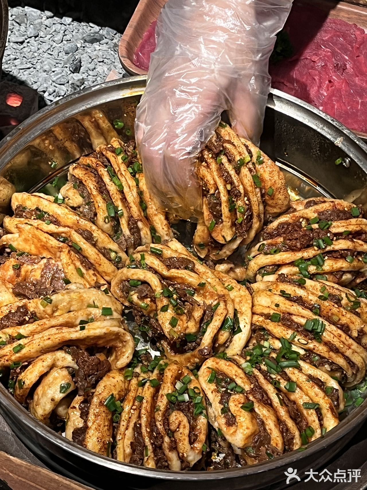 苏州吃到的｜肉多到piu出来的渣渣牛肉花卷‼️