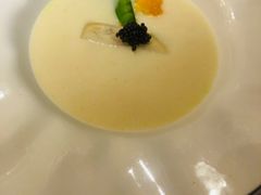 蟹肉鱼籽配白芦笋浓汤-王品牛排(合肥万象城店)