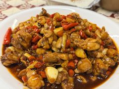 嫩豆腐烧牛蛙-老三样·旧食新味(万寿宫店)