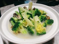 鸡枞烩西兰花-蔴将·川菜(黄龙万科店)