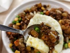 干免治牛肉饭-喜莲咖啡