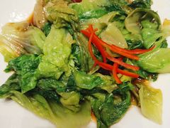 白灼生菜-乾隆美食·本帮菜(黄河路店)