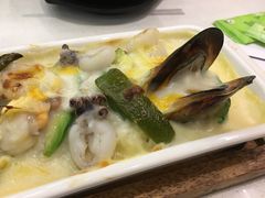 海鲜牛油果焗饭-和平馆·地道港澳茶餐厅(西门口店)