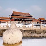 翻到了年前赶上下雪的时候去的旧宫，还是没忍住把照片发