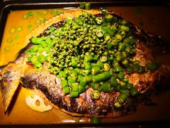 -探鱼·鲜青椒爽麻烤鱼(天河优托邦店)