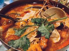 海鲜冬阴功汤-CHINCHIN 青青·泰国料理(万象食家店)