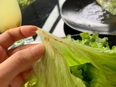 不够新鲜的蔬菜-西安浐灞艾美酒店·汉江餐厅·火锅