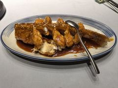 浇汁鲈鱼-那家小馆•北京菜•烤鸭(中关村店)