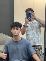 -藤野造型专业烫染接发