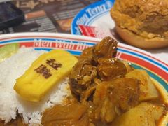 咖喱揸腩饭-敏华冰厅(天河城店)