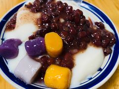 红豆芋圆白雪冰豆花-人和水上飘(第一家店)