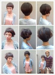 shima作品 俏皮短发-God Hands发型设计复古会所