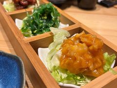 三味小吃拼盘-鹅喜粤·广州味·点心·烧鹅(长隆店)