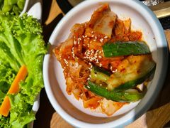 泡菜拼盘-炼火烤肉店