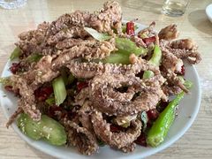 干煸鱿鱼须-鑫来子菜馆