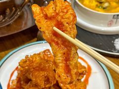 -东来菜馆•手抓海鲜家常菜•海鲜锅贴(鸽子窝店)
