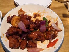 椒香虾仁爆鸡球-陈傻子餐厅(世纪都会店)