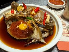 -草家酱蟹炭火烤肉店(珲春南路一店)