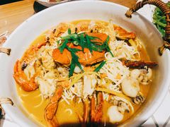膏蟹汤面-十面欢腾·海鲜面·台式Bistro(长乐路店)
