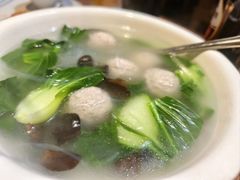 青菜肉圆粉丝汤-大牌大·传统杭帮菜(湖滨店)
