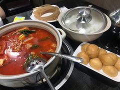 -黔府豆米火锅野菜馆(南马店)