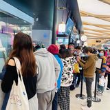 再来一个芋泥面包吧，看起来小小的面包