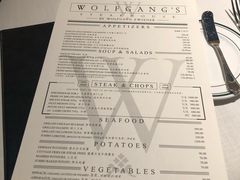 账单-Wolfgang’s Steakhouse 沃夫冈牛排馆(上海白玉兰广场店)