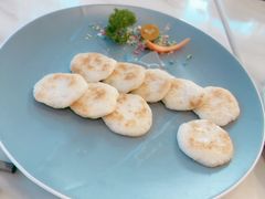 香煎墨鱼饼-南山鲜虾面·活鲜小馆·海味大连菜(南山总店)