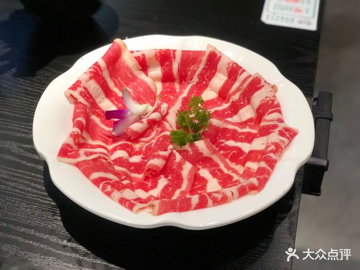 柒火锅·麻辣鸭血火锅(西关新天地店)极品肥牛图片
