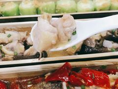 -胡须哥网红竹筒菜
