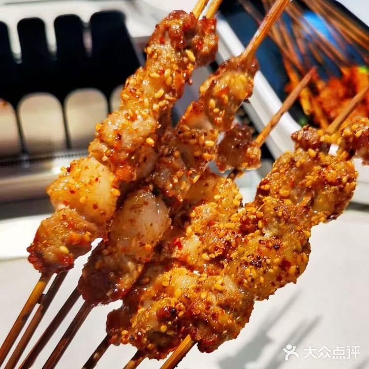 万江华南摩这家烤串真的好好吃😋