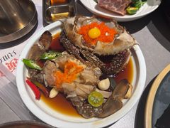 -草家酱蟹炭火烤肉店(珲春南路一店)