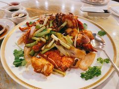 三葱爆龙虾-唐阁(香港朗廷酒店)