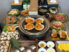 -围炉肉舍•炭烤活鳗•丹东海鲜烤肉(步行街店)