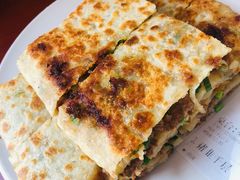 猪肉韭菜千层饼-香河肉饼世家(家具大道店)