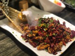 辣子鸡丁-庆合府重庆大排档(紫都城店)