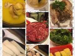 -鲜入围煮花胶鸡海鲜火锅