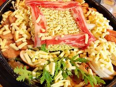 部队火锅加芝士-Thank u mom非油炸健康鸡(万国广场店)