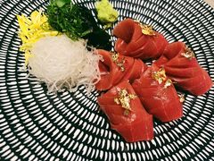 金箔三文鱼刺身-隐鮨日料(北辰三角洲店)